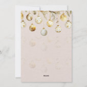 Christmas party  招待状 (裏面)