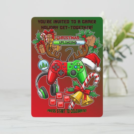 Christmas Party 招待状 (スタンド正面)