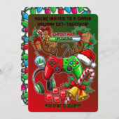 Christmas Party 招待状 (正面/裏面)