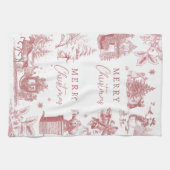 Christmas Party Chinoiserie キッチンタオル (横)