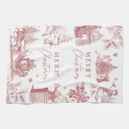 Christmas Party Chinoiserie キッチンタオル