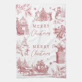 Christmas Party Chinoiserie キッチンタオル (縦)