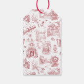 Christmas Party Chinoiserie ギフトタグ (裏面)