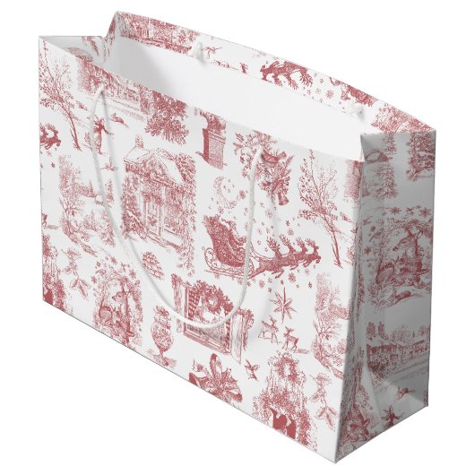 Christmas Party Chinoiserie ラージペーパーバッグ (裏面アングル)
