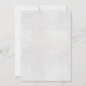 Christmas Party Drinks And Cocktails Minimal Xmas 招待状 (裏面)