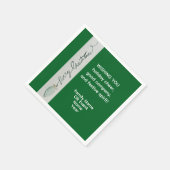 Christmas Party Favor  スタンダードカクテルナプキン (角)