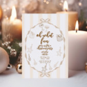 Christmas Party | Festive Cocktails and Ornaments 招待状