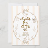 Christmas Party | Festive Cocktails and Ornaments 招待状 (正面)