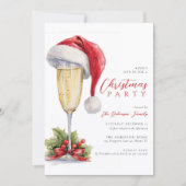  Christmas Party Holiday Cocktail  招待状 (正面)