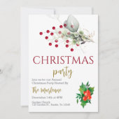 Christmas Party Invitation 招待状 (正面)