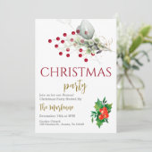 Christmas Party Invitation 招待状 (スタンド正面)