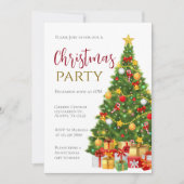Christmas Party Invitation 招待状 (正面)