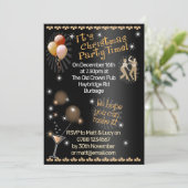 Christmas Party Invitation 招待状 (スタンド正面)