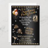 Christmas Party Invitation 招待状 (正面/裏面)