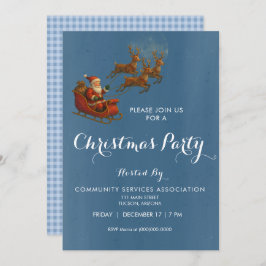 Christmas Party Invitation 招待状