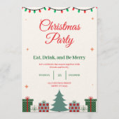 Christmas Party Invitation 招待状 (正面)