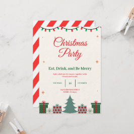 Christmas Party Invitation 招待状