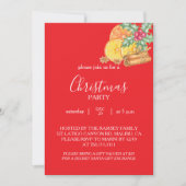 Christmas Party Invitation Card 招待状 (正面)