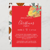 Christmas Party Invitation Card 招待状 (正面/裏面)