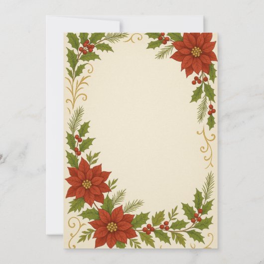 Christmas Party Invitation | Elegant  招待状 (裏面)