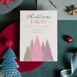 Christmas Party Invitation, Holiday Greetings Card 招待状