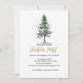 Christmas Party Invitation, Holiday Party Invitati 招待状 (正面)