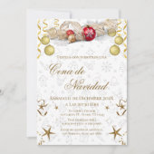 Christmas Party Invitation Posada Navideña 招待状 (正面)