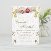 Christmas Party Invitation Posada Navideña 招待状 (スタンド正面)