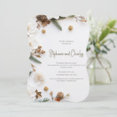 Christmas Party Invitation, Wedding Invitation 招待状 (スタンド正面)