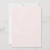 Christmas party Invitation with a cozy barn 招待状 (裏面)