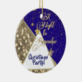 Christmas Party Keepsake Ornament セラミックオーナメント (右)