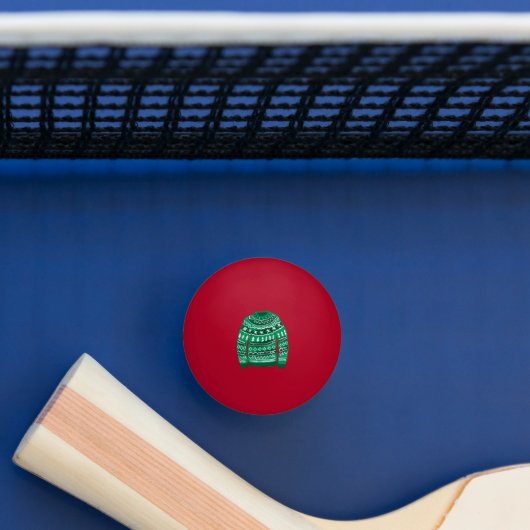 Christmas party ping pong balls for table tennis 卓球ボール (テーブル)