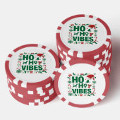 Christmas Party Poker Chip – Ho Ho Ho Vibes ポーカーチップ (積み重ね)