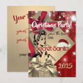 Christmas party secret santa (正面/裏面)