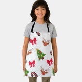 Christmas pattern エプロン (インサイチュ)