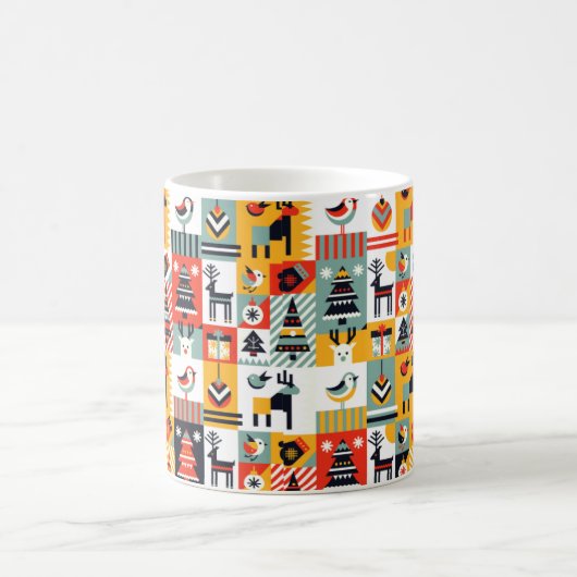 Christmas Pattern コーヒーマグカップ (中央)