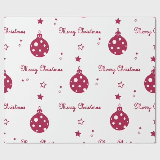 Christmas pattern ラッピングペーパー (フラット)