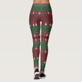 Christmas Pattern Leggings レギンス (裏面)