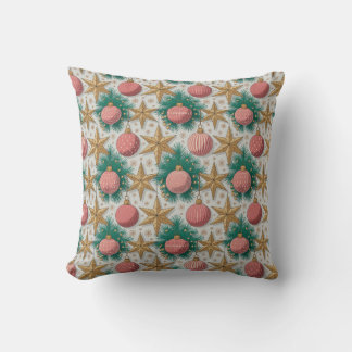 Christmas Pattern Throw Pillow クッション