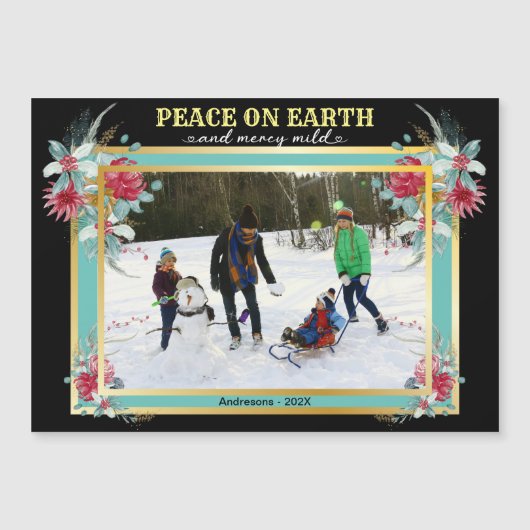 Christmas Peace on Earthフローラ家族の写真 (正面)