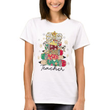 Christmas Pencil Tree Teacher Shirt