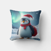 Christmas penguin クッション (正面)