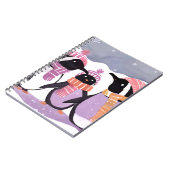 Christmas Penguin Friends | Winter Watercolor ノートブック (左側)