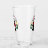 Christmas Penguin Funny Glass タンブラーグラス (左)