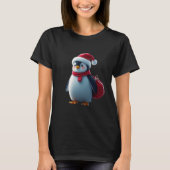 Christmas penguin tシャツ (正面)