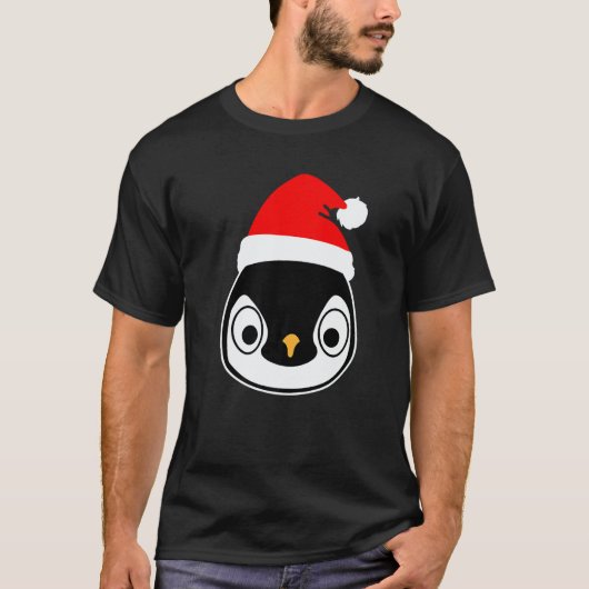 Christmas Penguin Tシャツ (正面)