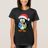 Christmas Penguins Live Lights for the Holiday Squ Tシャツ (正面)