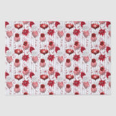 Christmas Peppermint | Candy Cane Ornament Floral 薄葉紙 (正面)