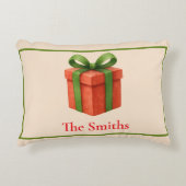 Christmas Personalized アクセントクッション (正面)