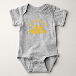  Christmas personalized Baby Jersey Bodysuit color ベビーボディスーツ